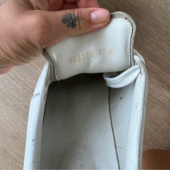 Alexander McQueen white oversized sneakers - Picture 7 of 7